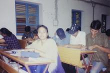 Scrabble competition at Saarang