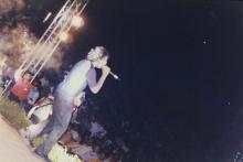 KK performs during the Saarang Light Music Show, 2005
