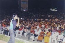 KK performs the Light Music Show, Saarang 2005