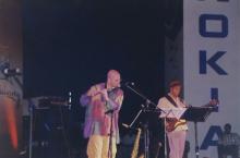Jeff Coffin and Kai Eckhardt at the Jazz Show, Saarang 2005