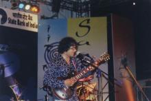 Guitar Prasanna performs during the Jazz Show, Saarang 2005
