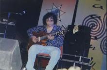 Guitar Prasanna performs during the Jazz Show, Saarang 2005