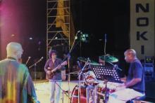 A moment from the Jazz Show, Saarang 2005