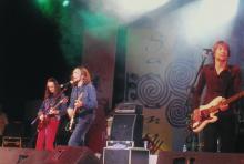 French rock band Matmatah performs at Saarang 2005 