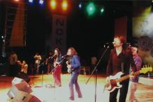 French rock band Matmatah performs at Saarang 2005 