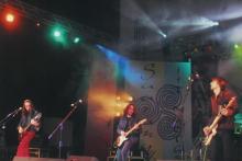 French rock band Matmatah performs at Saarang 2005 