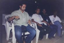 IIT Madras students at the Open Air Theatre, Saarang 2005