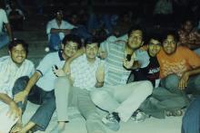 Audience at a Saarang event, 2005