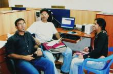 Students at Saarang