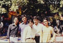 A group of students at IIT Madras, 2003