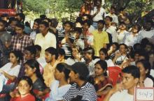 A section of the audience, 2003