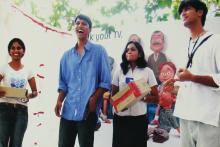 An event at Saarang 2005