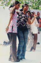 An event at Saarang, 2005