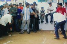 An event at Saarang, 2005