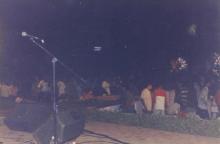 A view from the stage at the Open Air Theatre (OAT) during Saarang 2005
