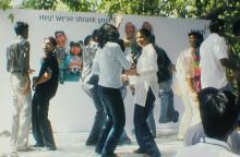 An event at Saarang, 2005