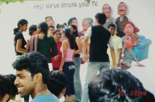 An event at Saarang, 2005