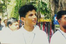 Students at a Saarang event, 2005