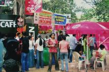 Food Stalls at IIT Madras, Saarang 2005