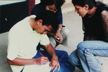 People at a Saarang event, 2005