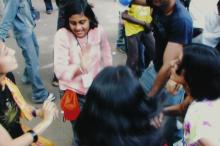 Students at IIT Madras, Saarang 2005