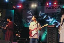 A band performs during Decibels at Saarang, 2005