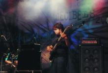 A band performs during Decibels at Saarang 2005