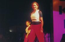 A dance performance during Choreo Nite, Saarang 2005