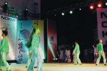 Dance performance during Choreo Nite, Saarang 2005