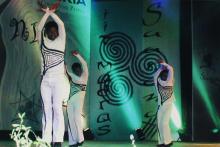 Dancers perform during Choreo Nite at Saarang 2005