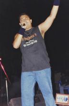 Devraj Sanyal performs with Brahma, 2003