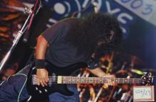 Vincent Thevor plays the bass, 2003
