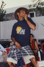 Ameeth Thomas of Madras Christian College at Saarang, 2003