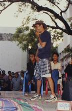 Ameeth Thomas of Madras Christian College at Saarang, 2003