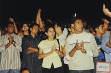 Audience at the Saarang, 2003