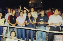 Audience at the Saarang, 2003