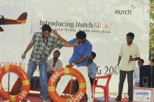 At a Saarang event, 2003