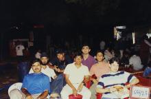Students photographed at Saarang 2003