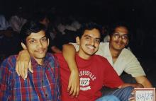 Students photographed at Saarang 2003