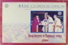 The album cover of the 41st Convocation, 2004