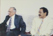 Prof. M. S. Ananth and Dr. V. S. Ramachandran at the 41st convocation, 2004