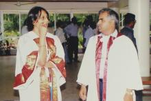 A moment from the 41st convocation, 2004