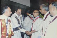 A moment from the 41st convocation, 2004