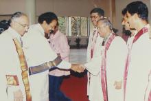 The distinguished guests at the 41st convocation, 2004