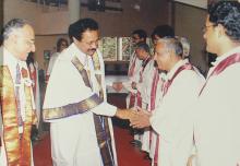 At the 41st convocation of IIT Madras, 2004