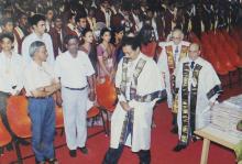 The academic procession at the 41st convocation, 2004