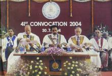 The distinguished guests at the 41st convocation, 2004