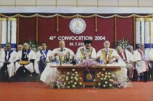 At the 41st convocation of IIT Madras, 2004