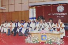 The distinguished guests at the 41st convocation, 2004