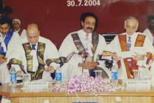 At the 41st convocation of IIT Madras, 2004